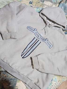 dada Supreme Light Gray Hoodie 2xL. Vintage 90's‎